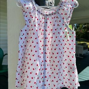 5/6 yr old girls cherry shirt